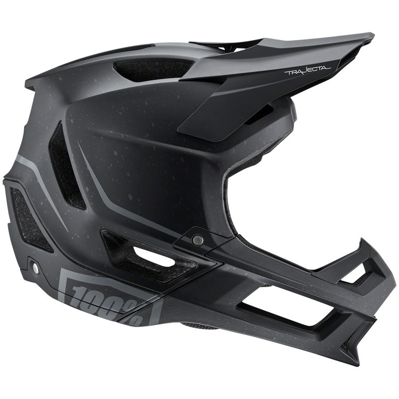 100% Trajecta Full Face Helmet with Fidlock – Black Large