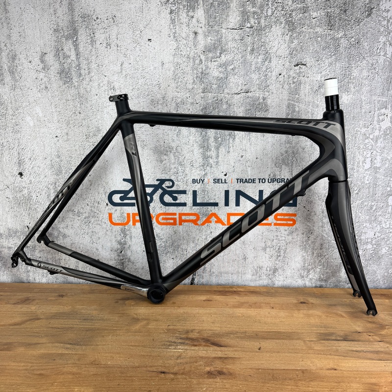 2011 Scott Addict R1 XL 58cm Rim Brake Carbon Frameset 700c 1467g