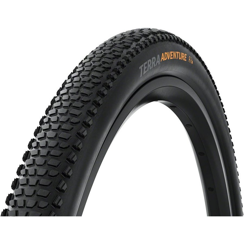 Continental Terra Adventure Tire – 700 x 50 Tubeless, Folding, Grip Trail Casing, E25