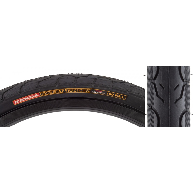 Kenda Kwest Tandem 20 x 1.5 Clincher Wire TPI 100 Black/Bsk Reflective