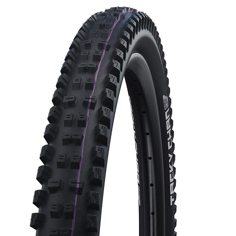 Schwalbe Tacky Chan Mountain Tire 29″x2.40 Folding Clincher Addix Ultra Soft Super Trail TL Easy 67TPI Black