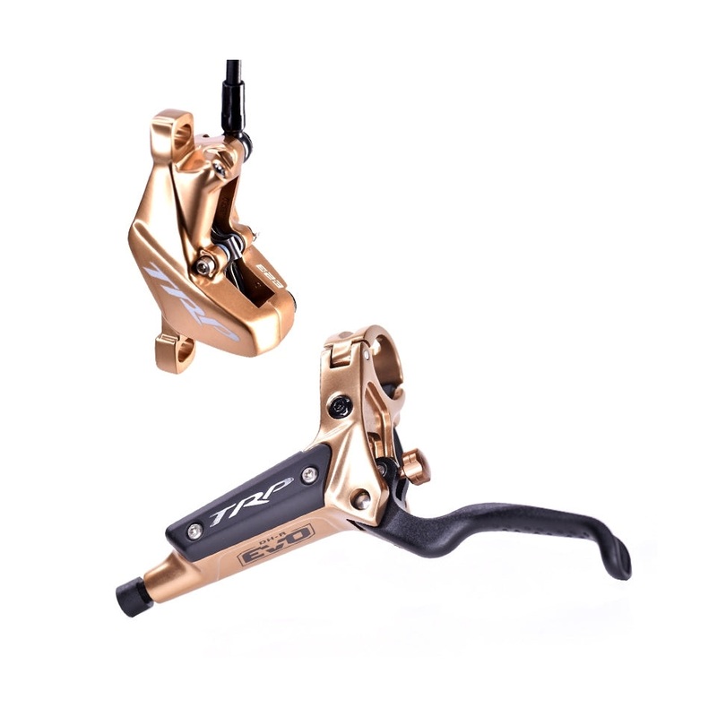 TRP DH-R EVO HD-M846 Disc Brake and Lever – Gold