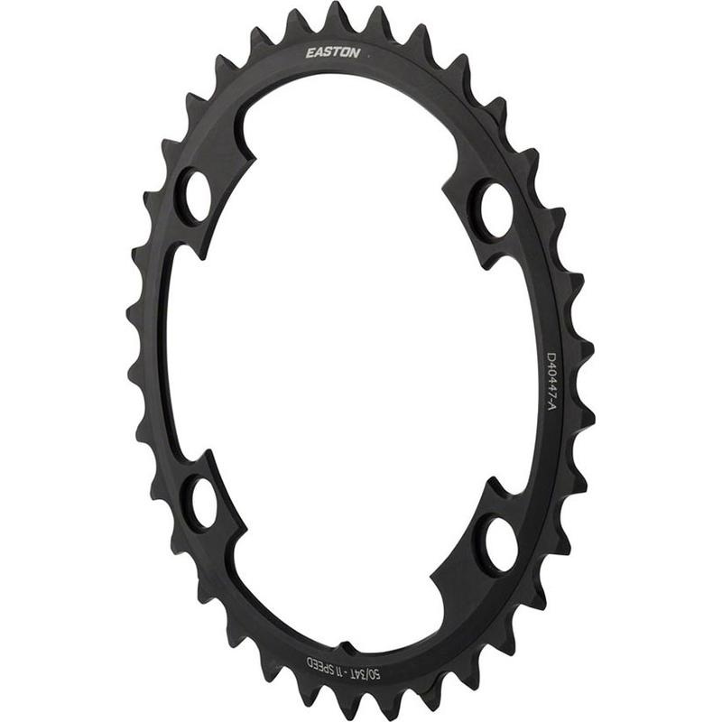 Easton Asymmetric Chainring: 4-Bolt 11-Speed 34t Black