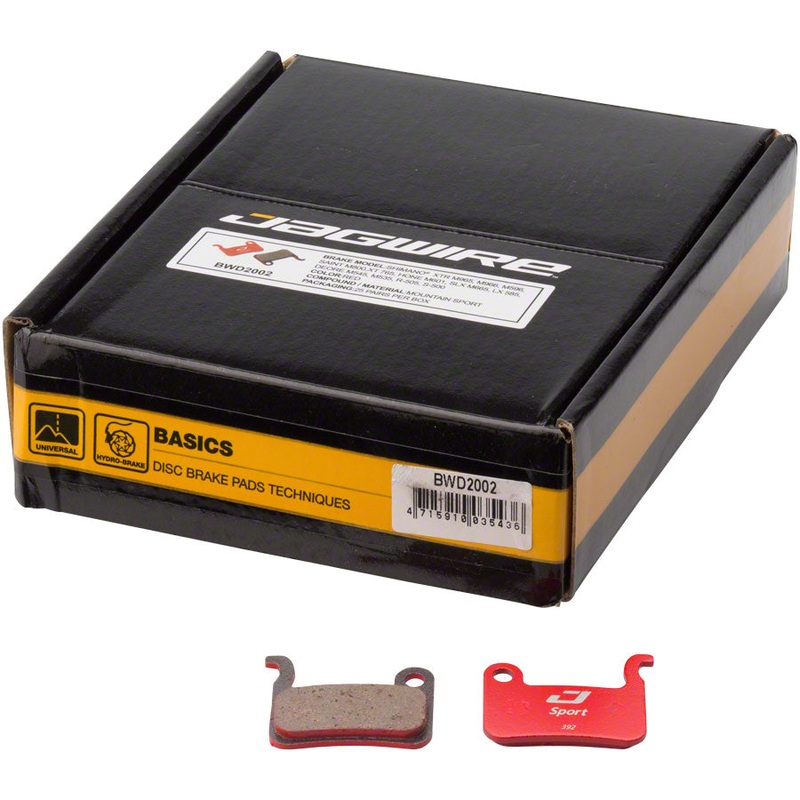 Sport Semi-Metallic Disc Brake Pads – Bulk Box For Shimano XTR M965/M966/M975 SLX M665 Saint M800 Deore XT M765/M775/M776