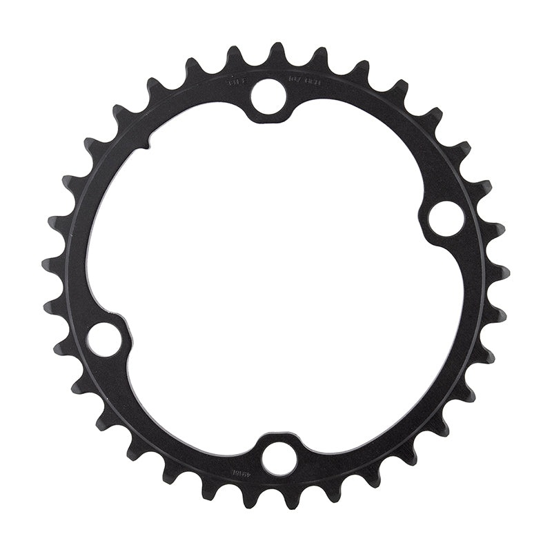 SRAM Force 2×12-Speed Inner Chainring – 33t 107 BCD 4-Bolt Blast BLK For use 46t Outer
