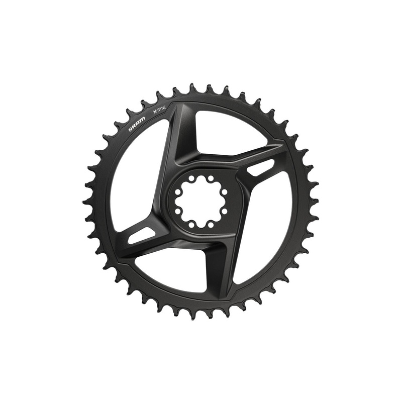 SRAM X-Sync Road Direct Mount Chainring Rival – 44t 12-Speed 8-Bolt Direct Mount BLK