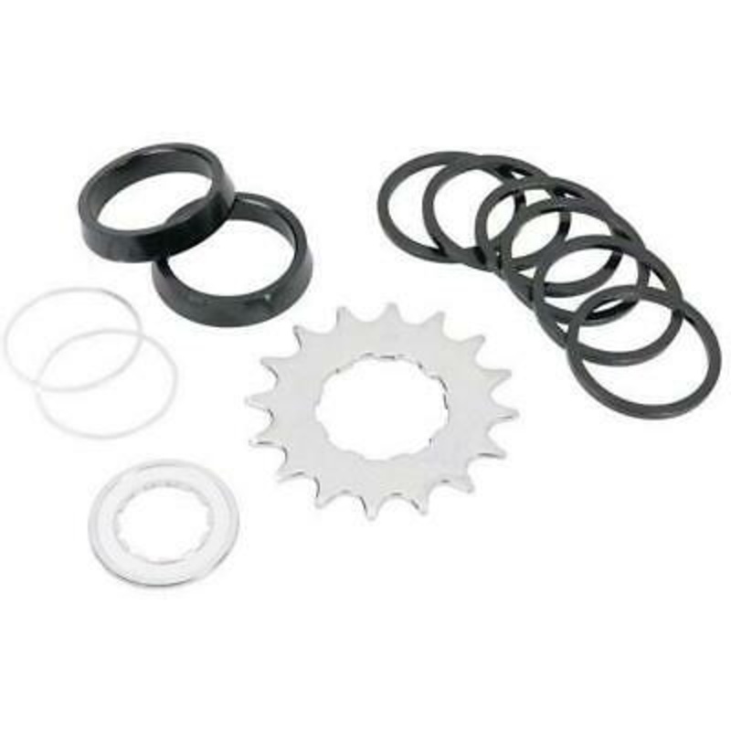 Wheels Manufacturing SSK-2 HG Single Speed Spacer Conversion Kit w/ Angled Spacers