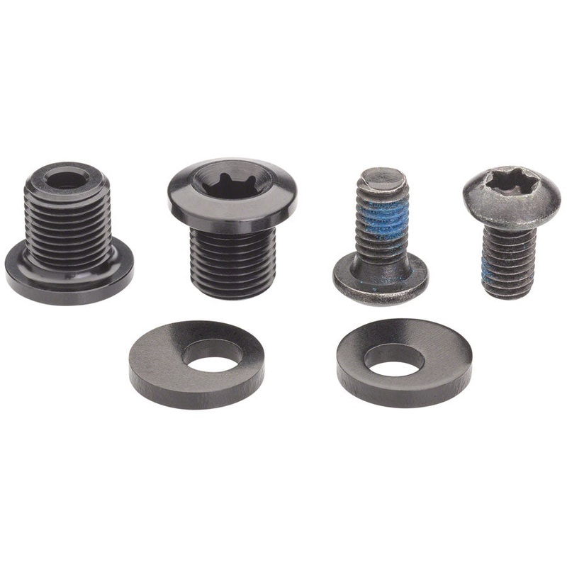 absoluteBLACK Chainring Bolt Set – For 30t Oval Rings Black
