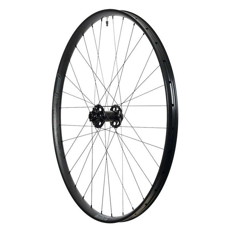 Stans Flow MK4 Front Wheel – 27.5 15 x 110mm 6-Bolt Black