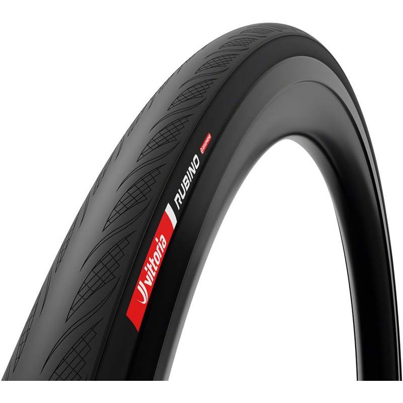 Vittoria Rubino V Tire – 700 x 26 Clincher Folding BLK 1C Graphene + Silica G2.0