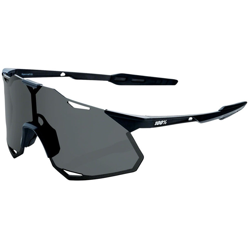100% Hypercraft XS Sunglasses – Matte Black Smoke Lens