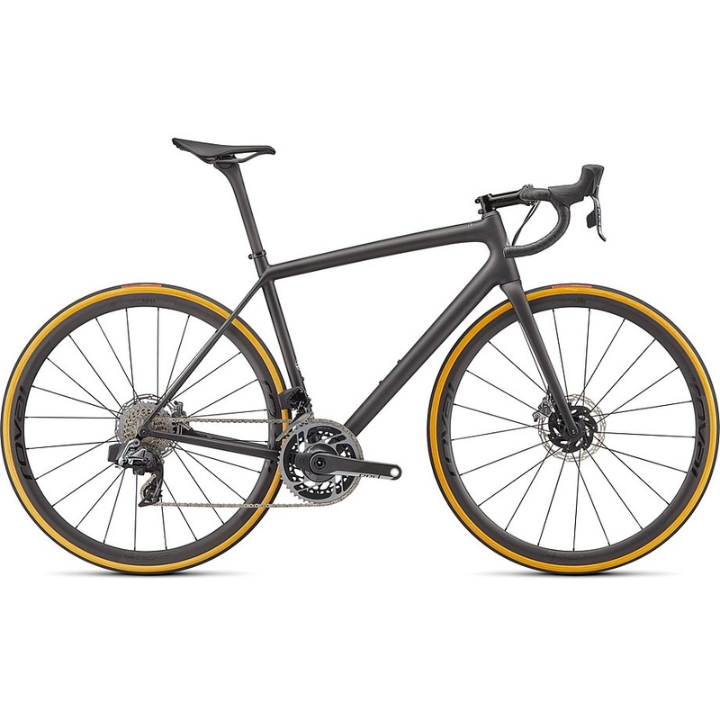 2022 Specialized aethos S-Works etap bike carbon / chameleon eyris color run / chrome foil 61