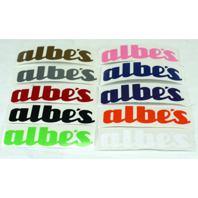 ALBE’S “UNI-BAL” DIE CUT STICKER 5″