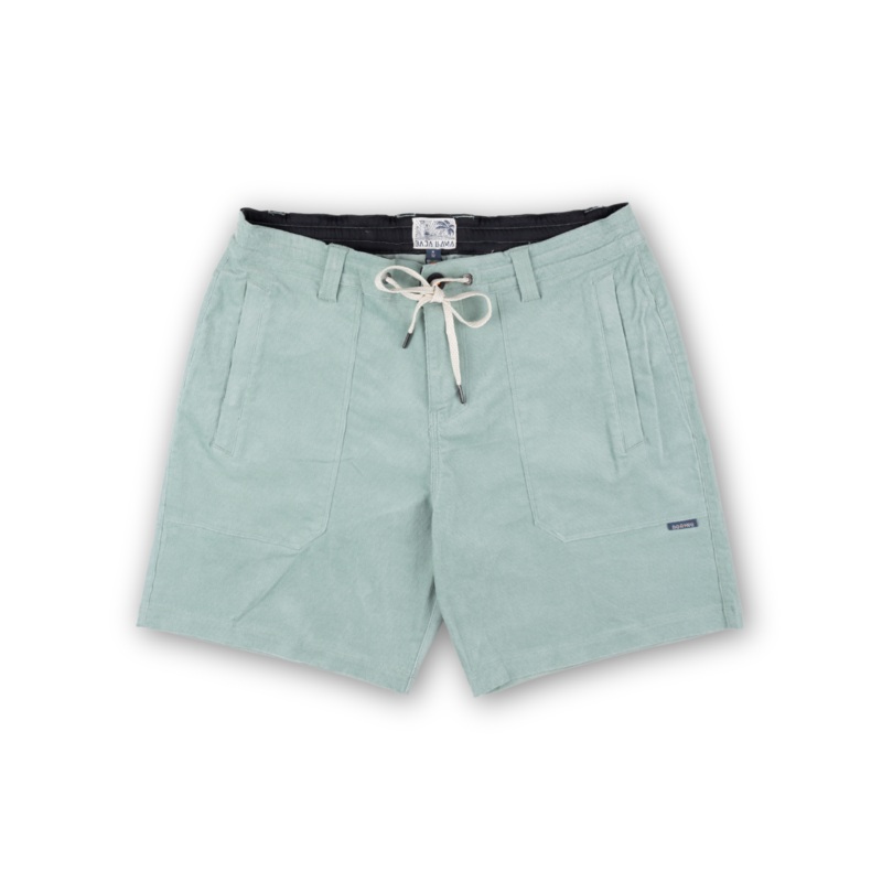 ARROYO 7″ INSEAM STRETCH CORDUROY WALKSHORTS – MINT GREEN