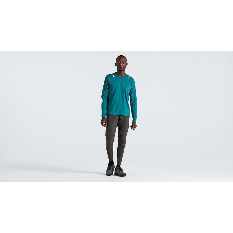 Specialized trail air jersey ls men tropical teal xl