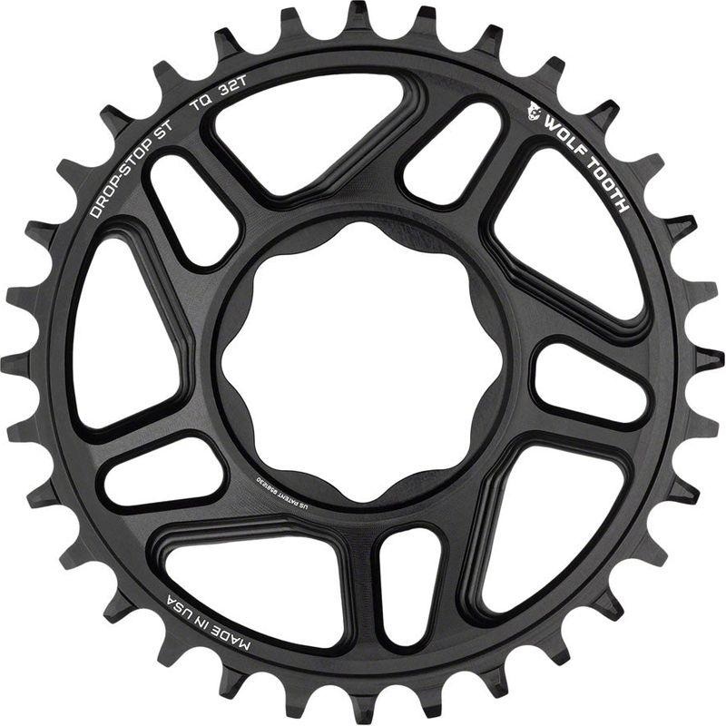 Wolf Tooth Trek TQ Direct Mount Chainring – Drop-Stop ST 30T Black