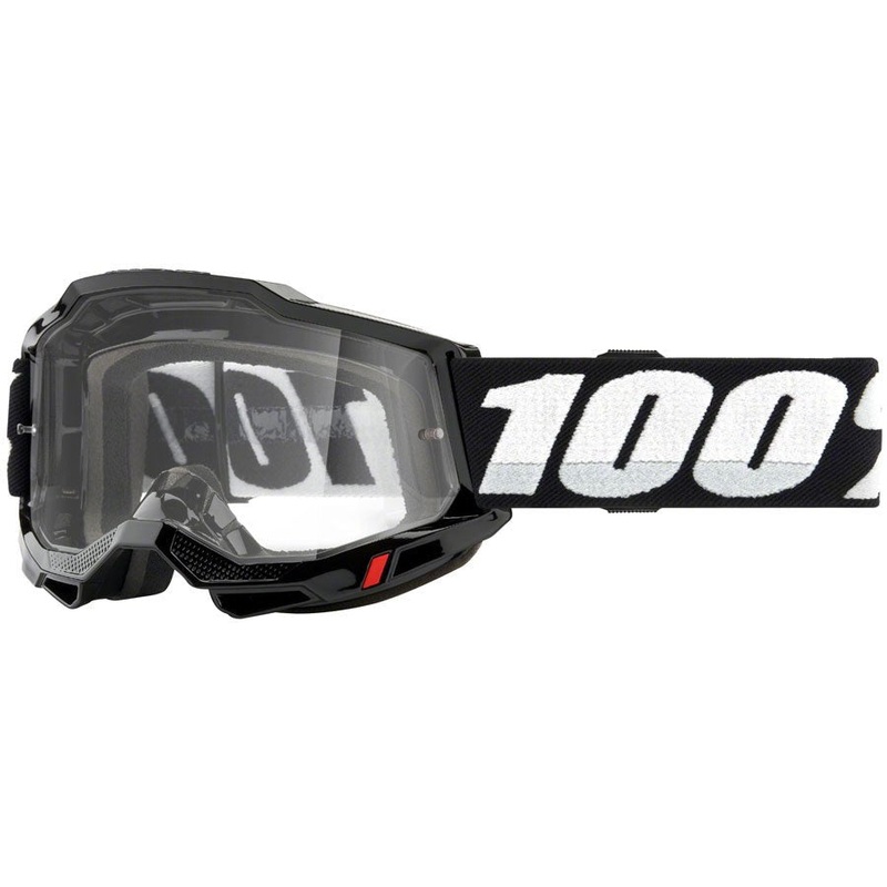 100% Accuri 2 OTG Goggles – Black/Clear