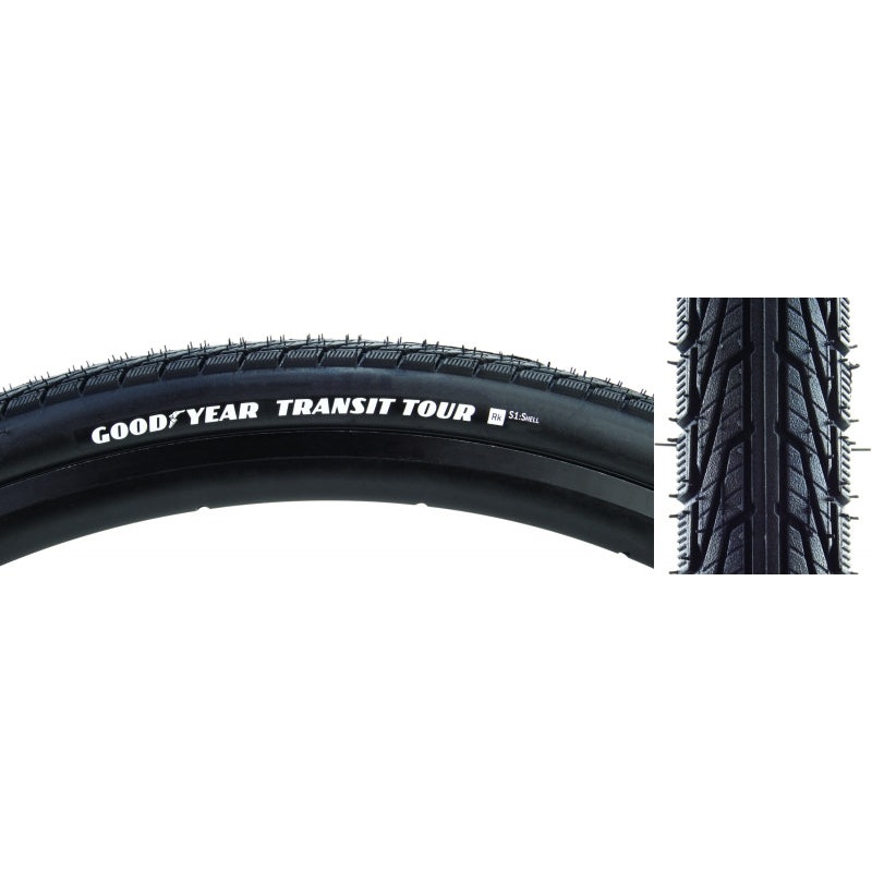 Transit Tour Tire – 700 x 35  Clincher Wire Black