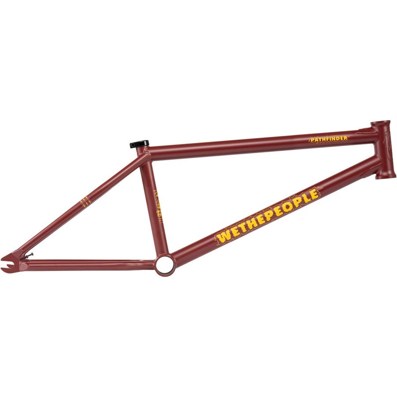 We The People Pathfinder BMX Frame – 21.25″ TT Matte Burgundy