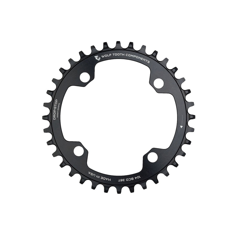 Wolf Tooth Components 104 BCD Shimano 12 Spd Chainring – Black