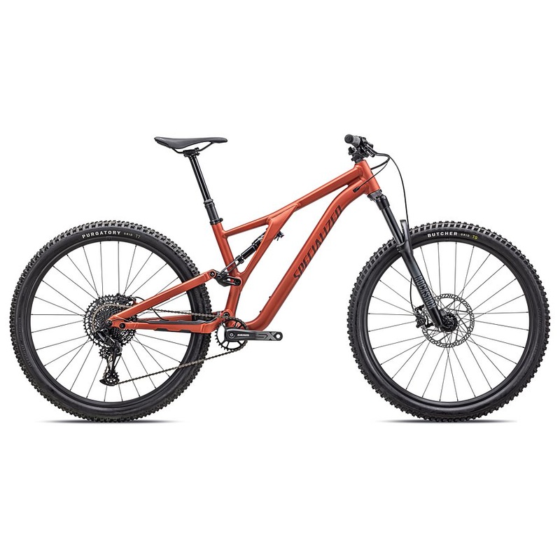 2024 Specialized Stumpjumper alloy bike satin redwood / rusted red s4