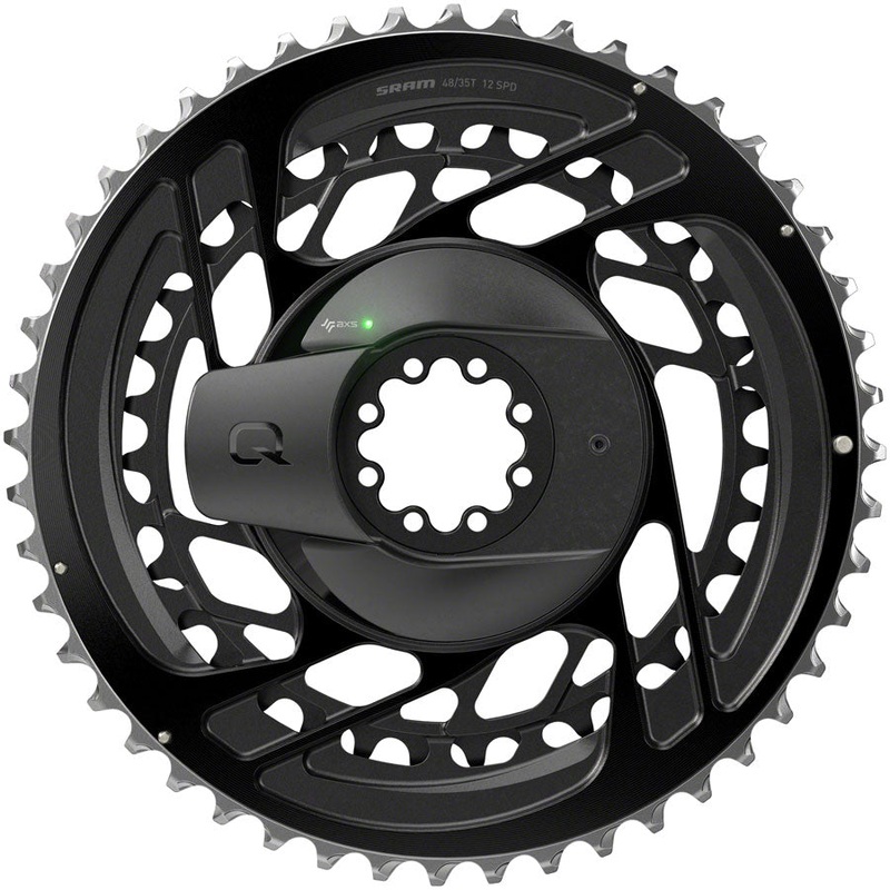 SRAM Force AXS 2x Power Meter Chainring Kit – 48/35t 2×12-Speed 8-Bolt Direct Mount BLK D2