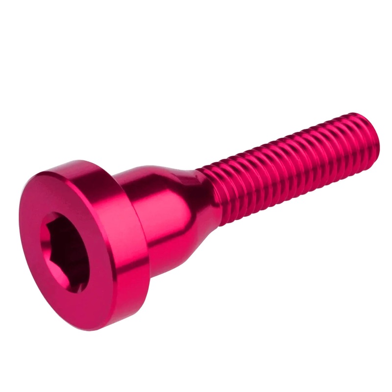 Burgtec Top Cap Bolt, Toxic Barbie Pink