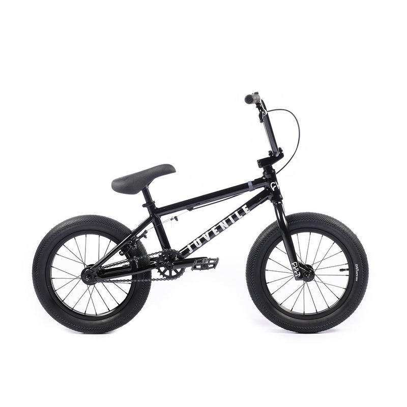 Cult Juvenile 16″ BMX Freestyle Bike-Matte Black