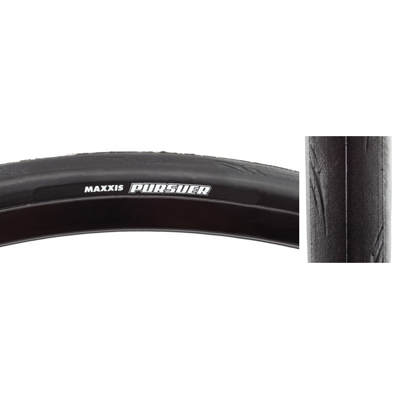 Maxxis Pursuer Tire – 700 x 25 Clincher Folding Black