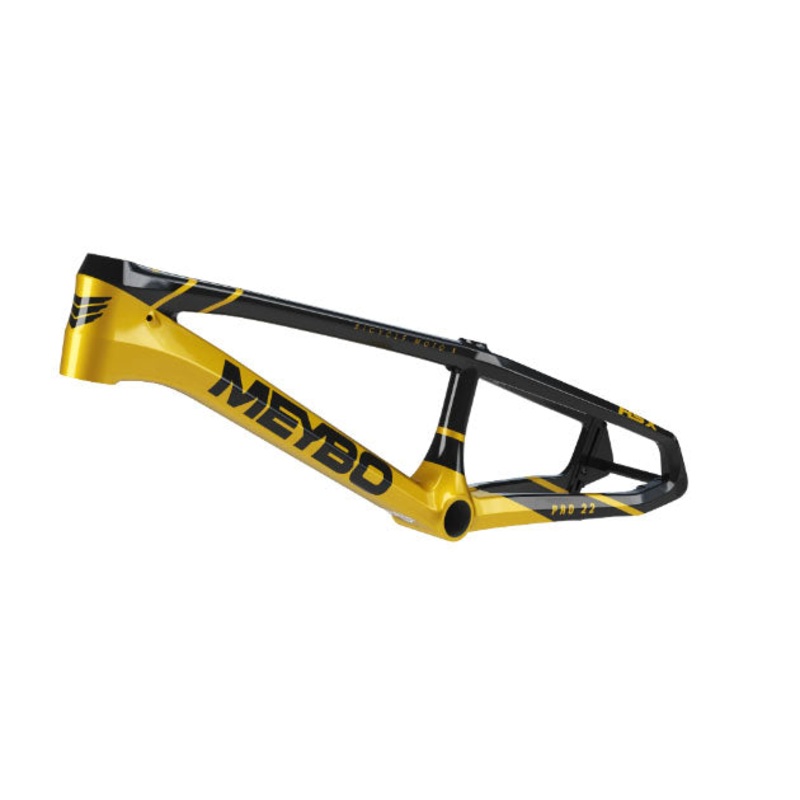 Meybo HSX Carbon BMX Race Frame – Black / Gold