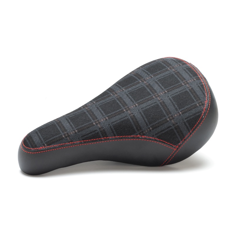Wise Covert MK TriPod BMX Seat – Black / Red Plaid