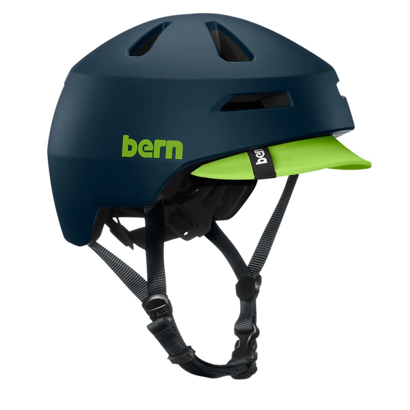 Bern Brentwood 2.0 Helmet with Visor – Matt Muted Teal