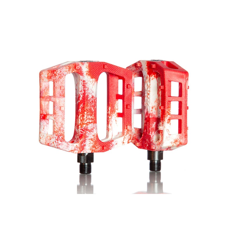 Demolition Trooper Plastic Pedal – Red/White