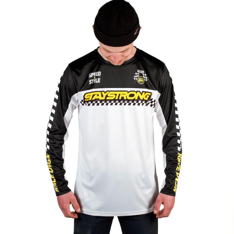 Stay Strong Speed & Style Jersey – Black