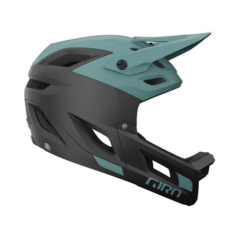 Giro Coalition Spherical Full Face Helmet – Matt Metallic Coal-Mineral