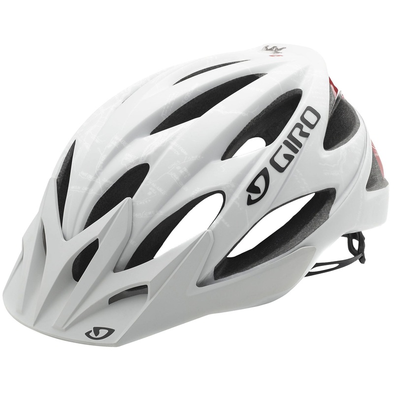 Giro XAR MTB Helmet – Matt White CA Bear