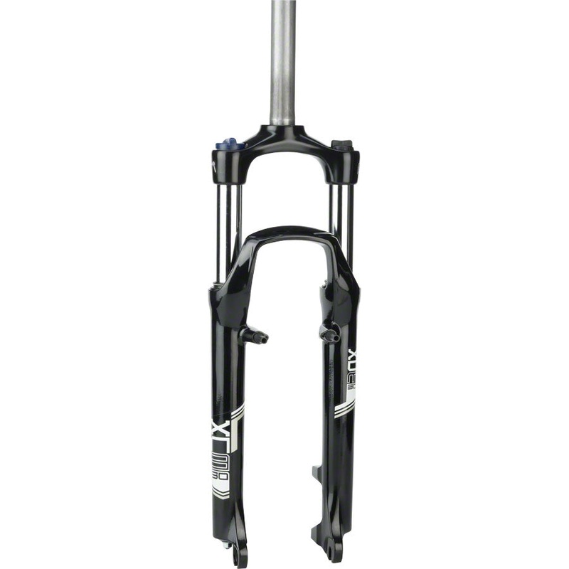 SR Suntour XCM HLO Suspension Fork – 26″ 1-1/8″ Threadless Steerer 100mm 100x9mm Rim Disc BLK