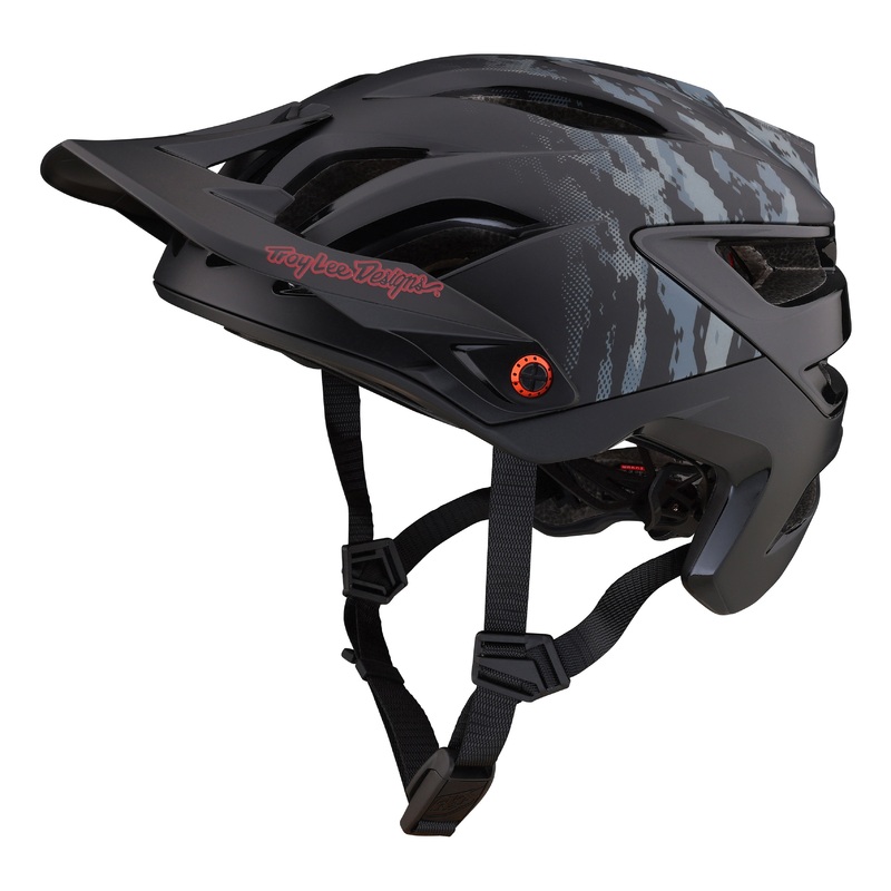 Troy Lee Designs A3 MTB Helmet with MIPS – Digi Camo – Black – 2023