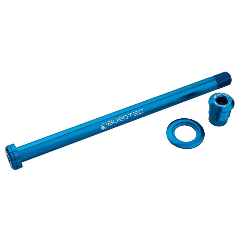 Burgtec Trek 184.5mm Rear Axle – Deep Blue