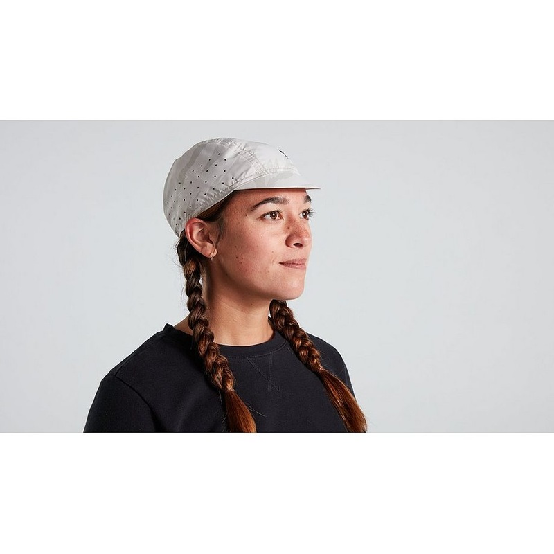 Specialized lightning reflect cycling cap white mountains m