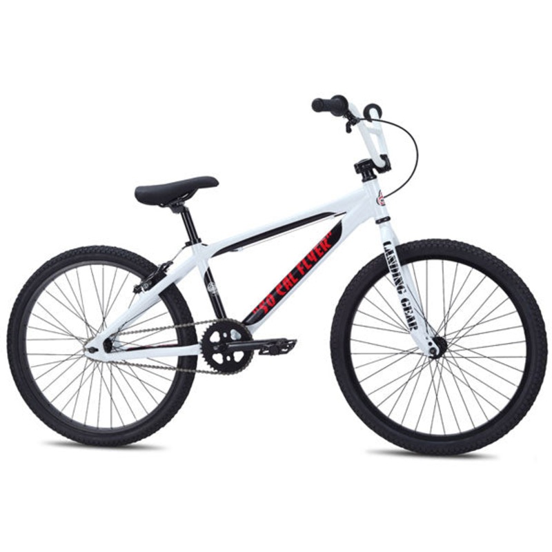SE Racing So Cal Flyer BMX Bike-24″-White