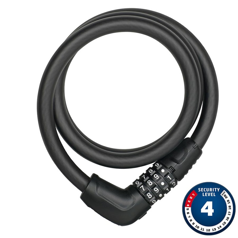 Abus Tresor 6412C Cable Lock – Combination 2.8 With Bracket Black