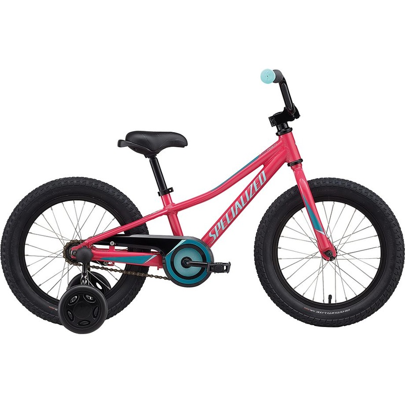 2022 Specialized riprock cstr 16 bike rainbow flake pink / turquoise / light turquoise 7