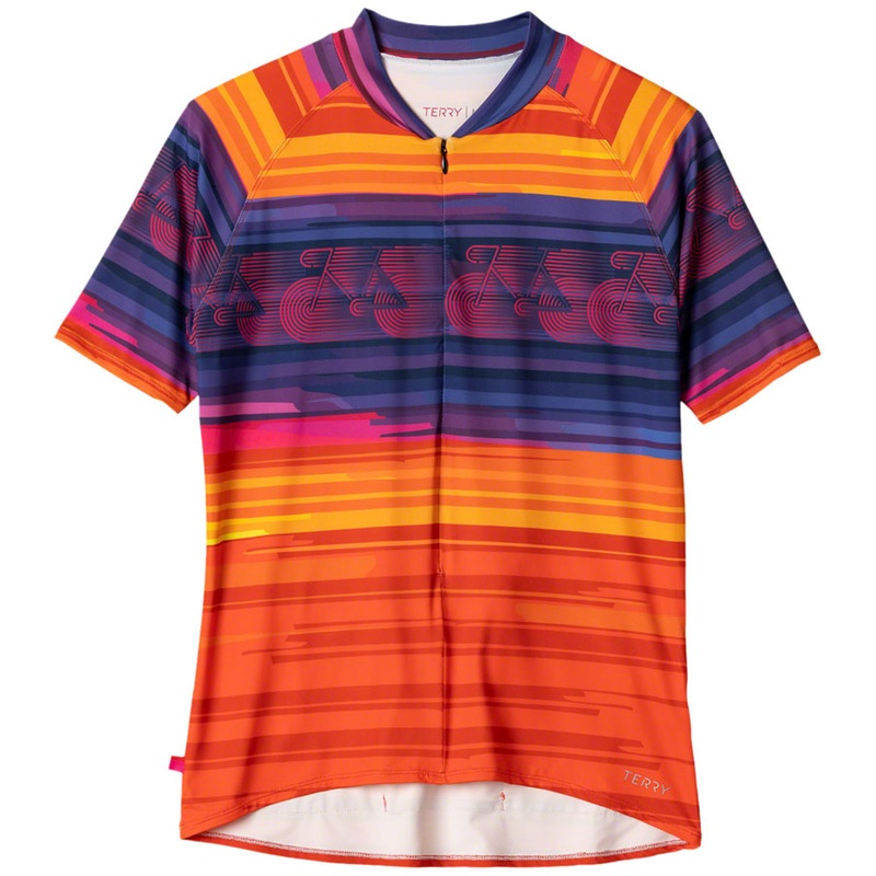 Terry Soleil Flow Short Sleeve Jersey – Womens Horizoom Small