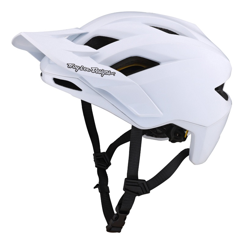 Troy Lee Designs Flowline MTB Helmet with MIPS – Orbit – White