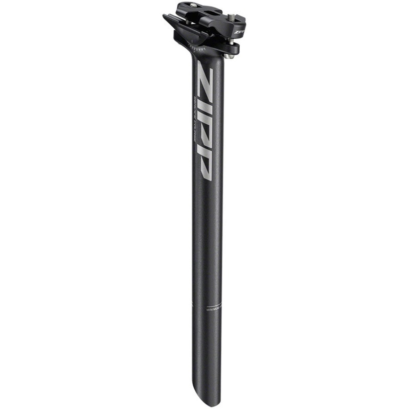 Zipp Service Course Seatpost – 27.2mm Diameter, 350mm Length, Zero Offset, Bead Blast Black, B2