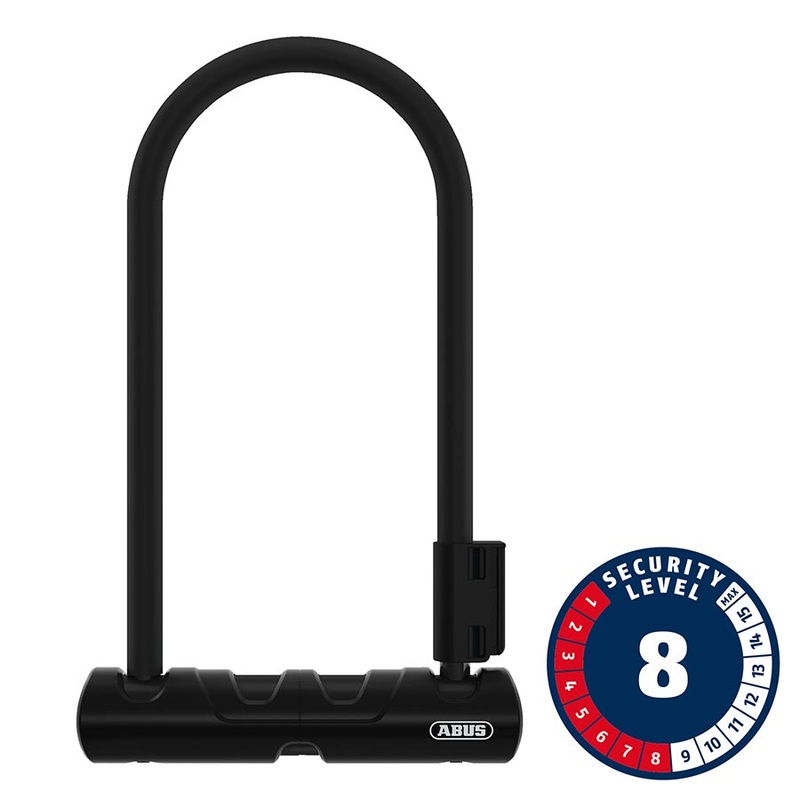 Abus Ultra 410K Mini U-Lock Key 12mm 150x180mm 5.9×7 SH34 Black