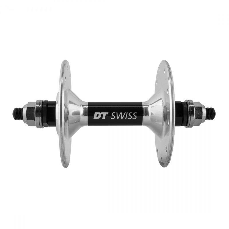 BULK PACKAGE – NO BOX DT Swiss Track Front Hub -, Rim Brake, Polished, 20h