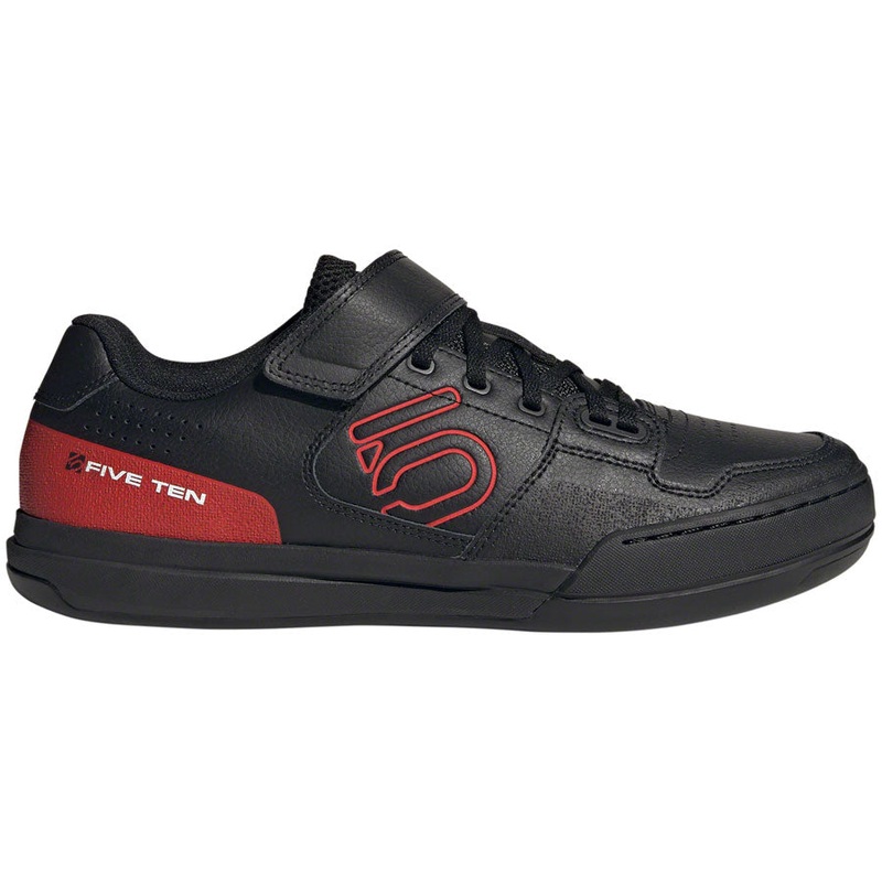 Five Ten Hellcat Mountain Clipless Shoes – Mens Core Black/Red/FTWR White 9
