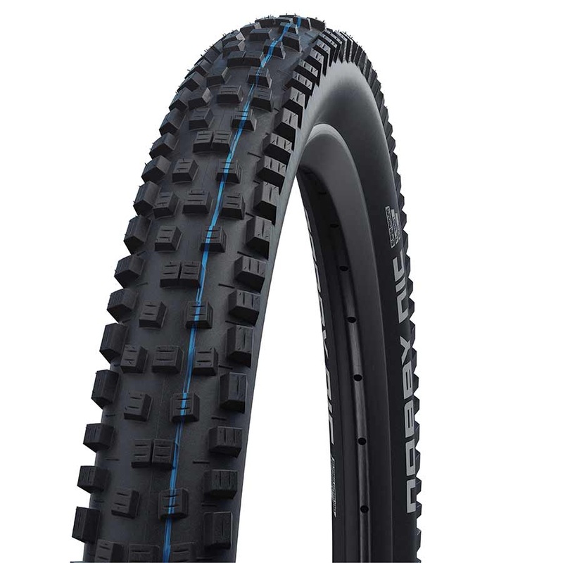 Schwalbe Nobby Nic Tire – 27.5 x 2.8″ Tubeless Folding BLK Evolution Line Addix SpeedGrip Super Trail